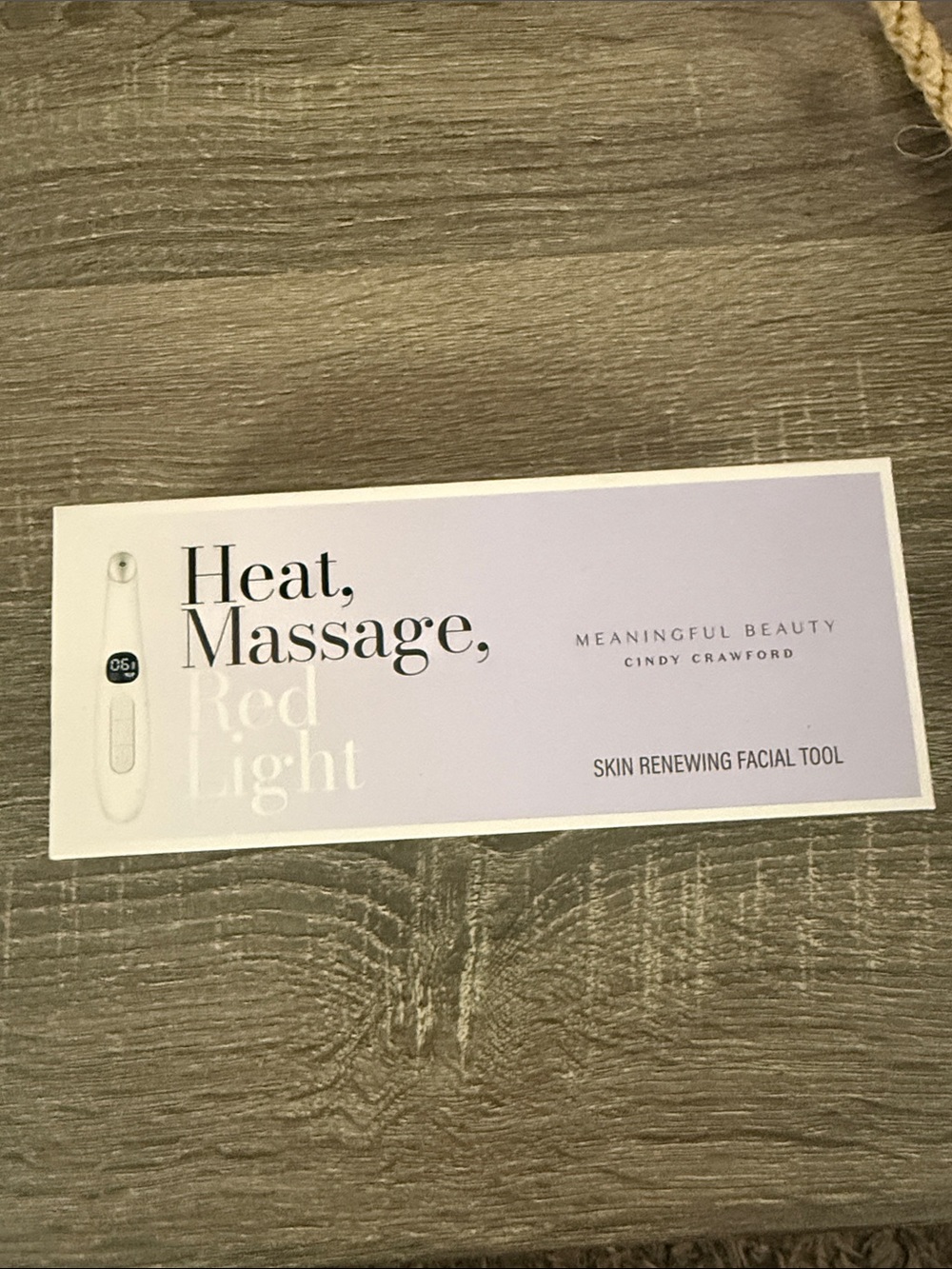 NWT, meaningful beauty, RED LIGHT SKIN RENEWING FACIAL TOOL - Picture 2 of 5